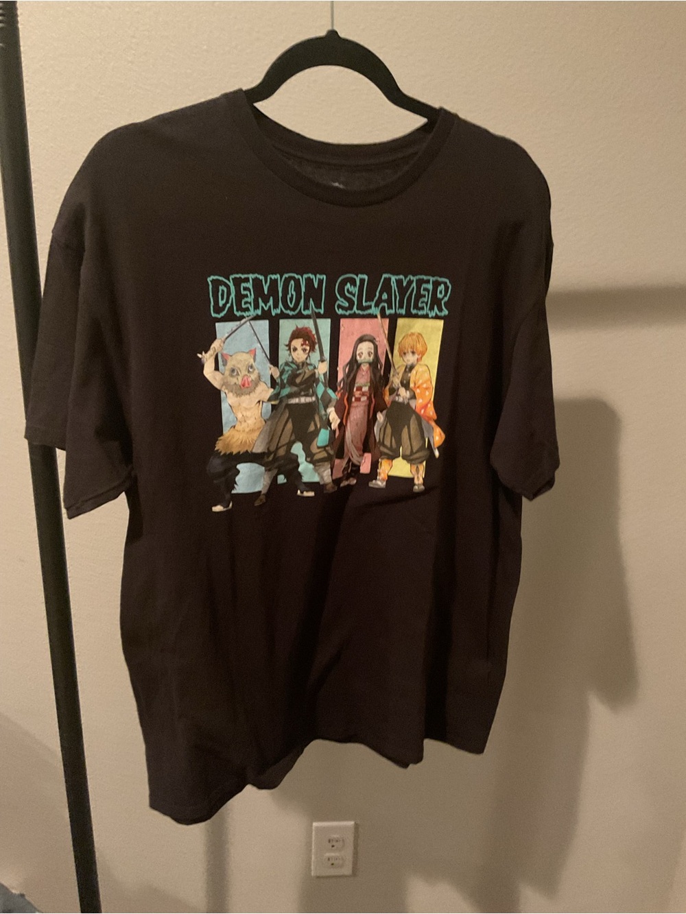 Demon Slayer Graphic Tee - Black